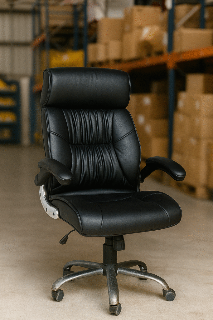 High Back Leather Office Chair
