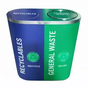 2 In 1 Swing Dustbin