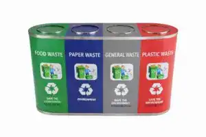 4 In 1 Swing Dustbin